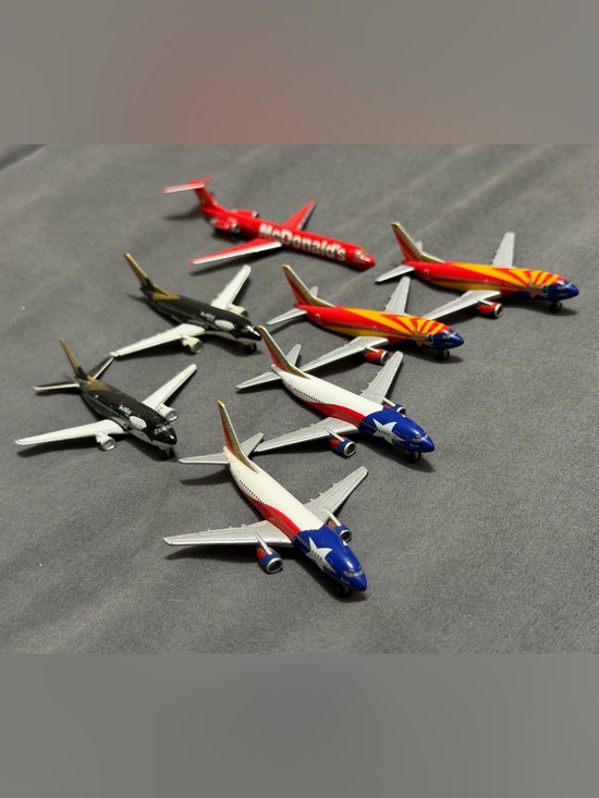 Herpa Wings Other - Herpa Wings Aircraft Lot 7PC -- Boeing Southwest Lone Star, Seaworld, McDonald’s